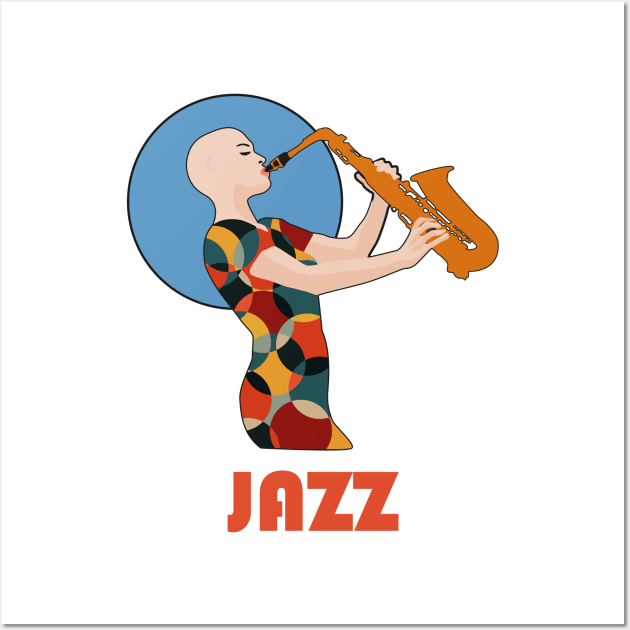 Jazz Wall Art by Womens Art Store